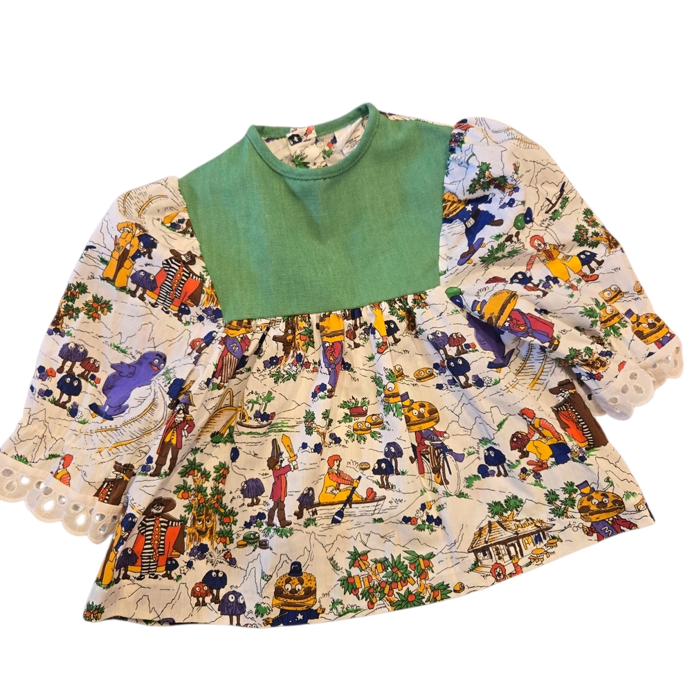 The McDonald's Fashionland 70s Vintage Kids Outfit Size 5 - Picture 2 of 9